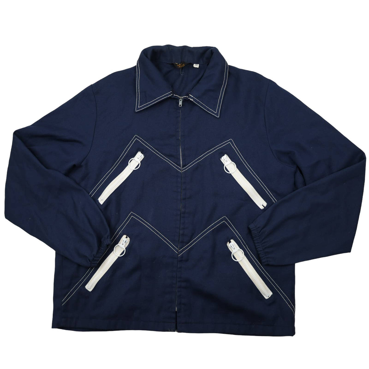 50〜60's Sir Jac ジャケット Vintage Sir Jac Multi Zipper Shirt Jacket - L – Jak of all