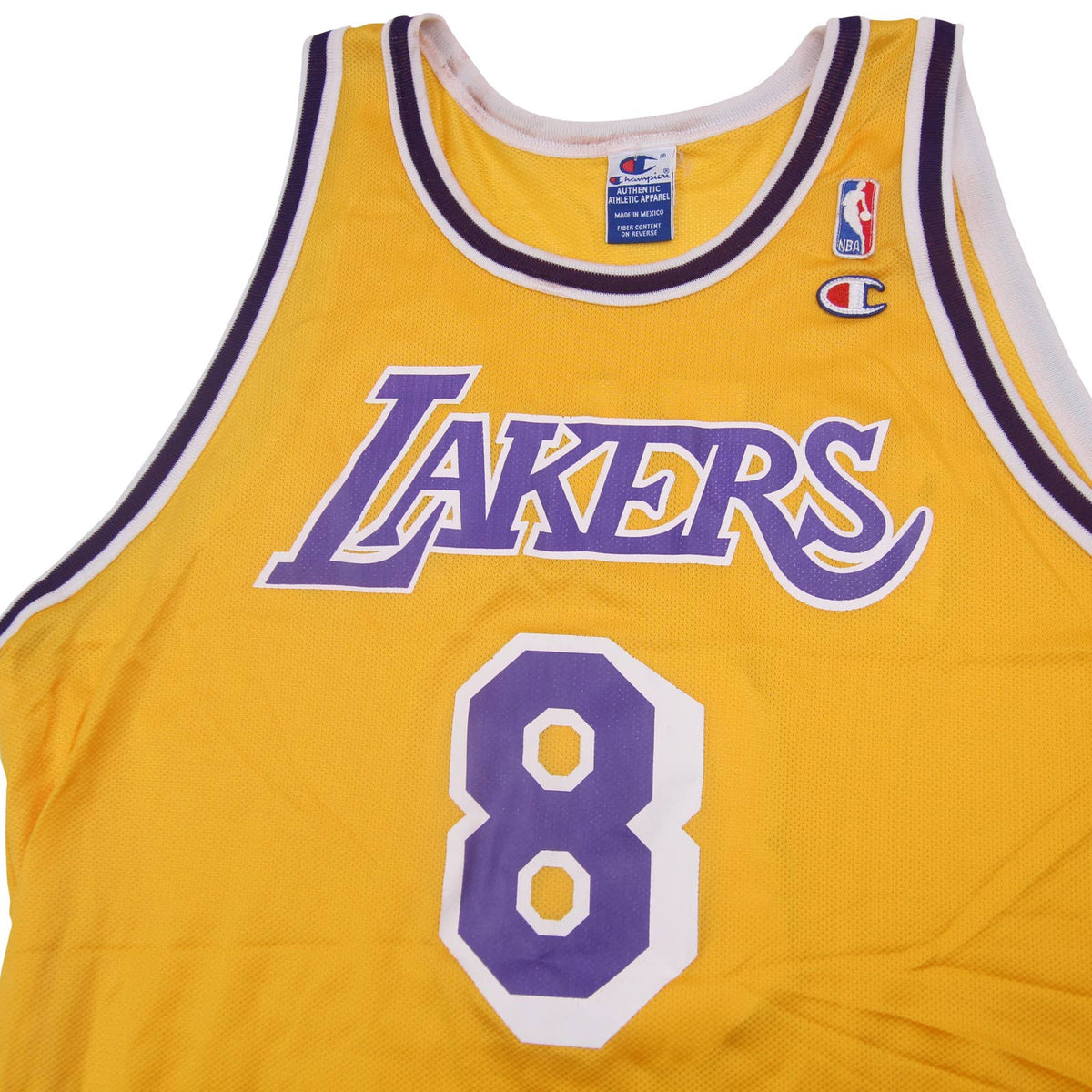 Vintage Kobe Bryant Los Angeles Lakers Jersey #8 Purple Champion