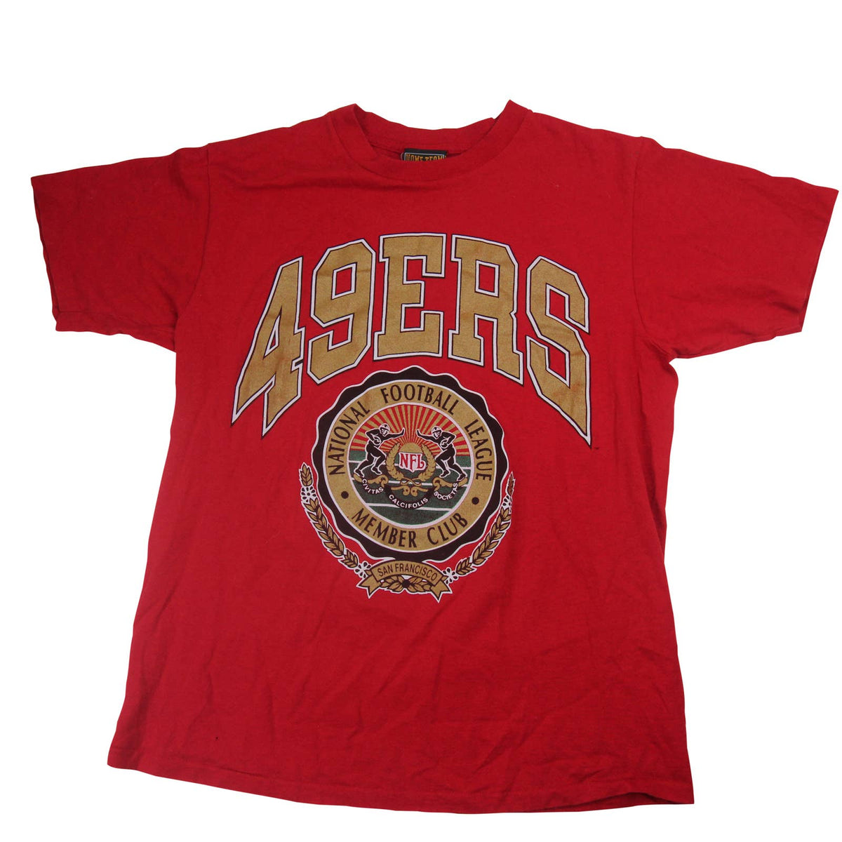 Vintage Home Team Advantage San Francisco 49ers Graphic T Shirt