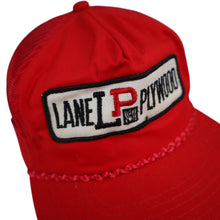 Load image into Gallery viewer, Vintage 80s Lane LP Plywood Advertisement Trucker Hat - OS
