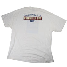 Load image into Gallery viewer, Vintage Y2k Levis Red Tab "Make it Happen" Volunteer Day Graphic T Shirt - XXL