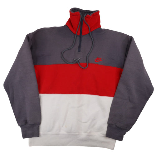 Vintage 90s Nike Colorblock Sweatshirt - M