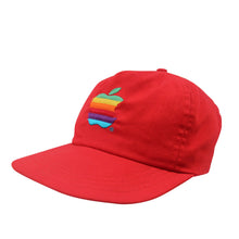 Load image into Gallery viewer, Vintage Mac Computer Rainbow Apple Logo Trucker Hat - OS