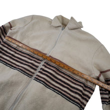 Load image into Gallery viewer, True Vintage Coming Attractions Striped Light Jacket - M