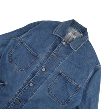 Load image into Gallery viewer, Vintage Armani Denim Chore Jacket - M