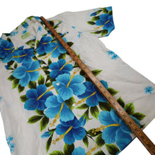 Load image into Gallery viewer, True Vintage Ui-Maikai Floral Bark Cloth Hawaiian Shirt - M