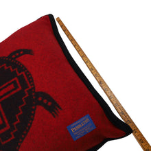 Load image into Gallery viewer, Vintage Pendleton Southwestern Aztec Print Turtle Pillow - 18&quot;