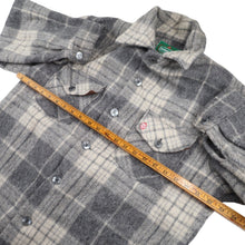 Load image into Gallery viewer, Vintage Canadian Lumber Jac Shirt Jacket Gray  - L