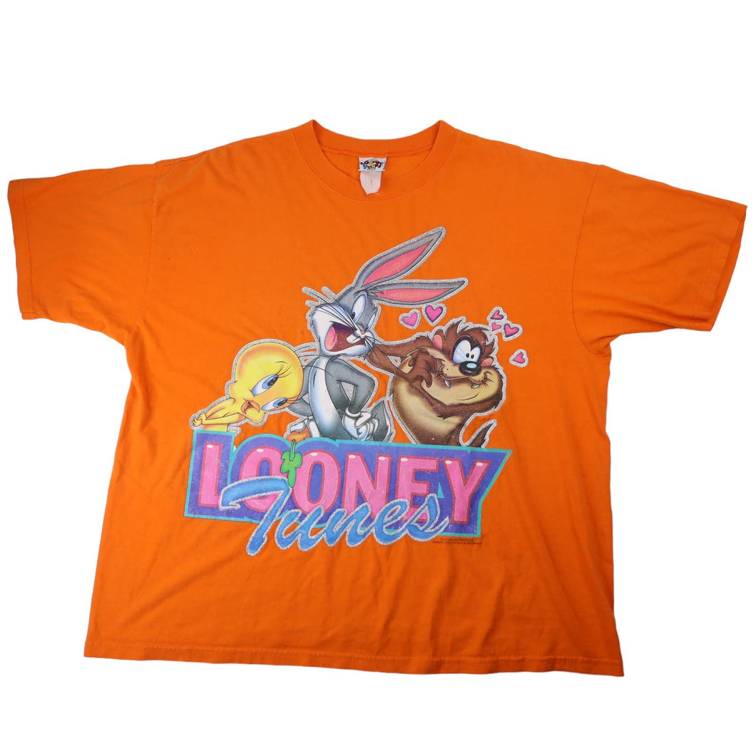 Vintage Looney Tunes Graphic T Shirt - 2XL