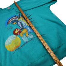 Load image into Gallery viewer, Vintage 90s Native American Sun Graphic Sweatshirt - XL