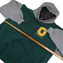 Load image into Gallery viewer, Vintage Univeristy of Oregon Varsity 2 Tone Hoodie - L