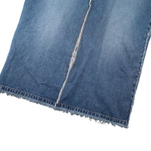 Load image into Gallery viewer, Vintage Y2k Zana Di Denim Frayed Edge Maxi Skirt - W11