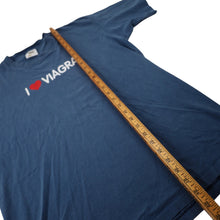Load image into Gallery viewer, Vintage I Love Viagra Graphic T Shirt - L