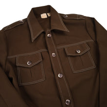 Load image into Gallery viewer, True Vintage Sears King Road Big Collar Polyester Shirt Jac -XL