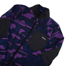 Load image into Gallery viewer, Stussy Purple Camo Fleece Jacket - S