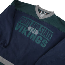 Load image into Gallery viewer, Vintage 90s Portland State Vikings Heavy Graphic Sweatshirt - XL