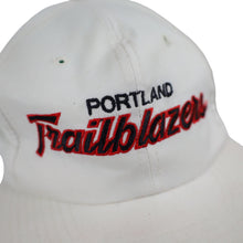 Load image into Gallery viewer, Vintage Sport Specialties Portland Trailblazers Twill Script Spellout Snapback Hat - OS
