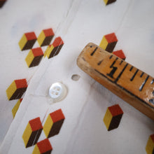 Load image into Gallery viewer, True Vintage Arrow Sportswear Geometric Print Button Up Shirt - XL