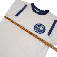 Load image into Gallery viewer, True Vintage Champion Oregon Association Student Councils Ringer T Shirt