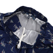 Load image into Gallery viewer, Vintage Polo Ralph Lauren Allover Ship Print Swim Trunks - L