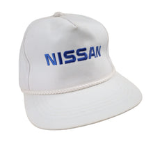 Load image into Gallery viewer, Vintage Nissan Spellout Trucker Hat