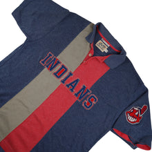 Load image into Gallery viewer, Vintage 90s MLB Mirage Cleveland Indians Spellout Polo - XL