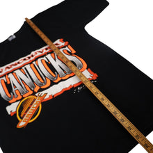 Load image into Gallery viewer, Vintage 90s Starter Vancouver Canucks Hockey Graphic T Shirt - M