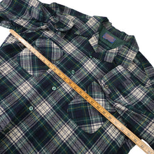 Load image into Gallery viewer, Vintage Pendleton Loop Collar Wool Flannel Plaid Shirt
