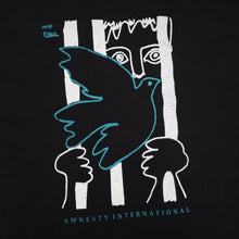 Load image into Gallery viewer, Vintage Amnesty International Picasso Graphic Dove T Shirt - L