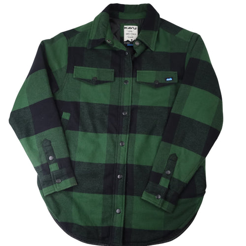 Kavu Quilted Flannel Shirt Jacket - XS