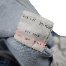 Load image into Gallery viewer, Vintage Classic Levis 501 Denim Jeans - 38"x36"