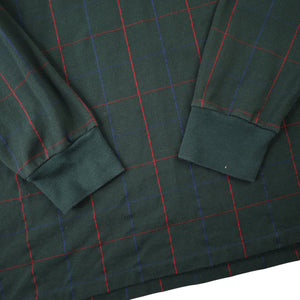 Vintage Polo Ralph Lauren Grid Pattern Turtle Neck Shirt - L