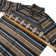 Load image into Gallery viewer, Vintage Woolrich Aztec Design Thick Flannel Shirt - L