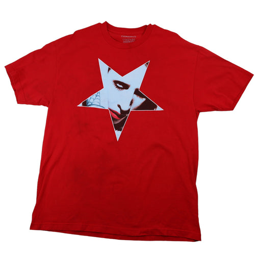 Pleasures x Marilyn Manson Star Graphic T Shirt - XL