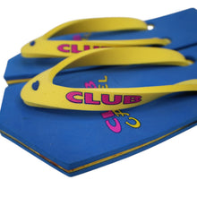 Load image into Gallery viewer, Vintage Camel Cigarettes Club Flip Flop Sandals - 9"