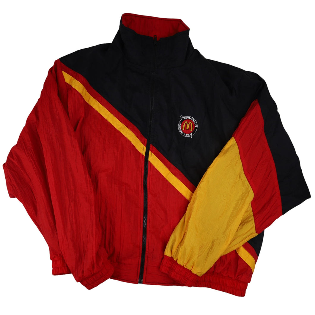 Vintage Race Day #94 Bill Elliott McDonalds Racing Windbreaker Jacket - XL