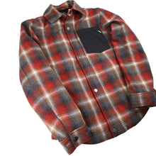 Load image into Gallery viewer, Pendleton Shadow Plaid Polyfill Quilted Wool Shirt Jacket - S