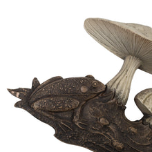 Load image into Gallery viewer, Vintage MCM 60s/70s Mushroom Frog Wall Art Plaque - 17"