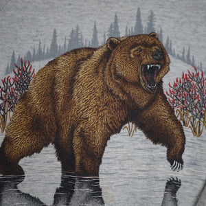 Vintage Grizzley Bear Graphic Sweatshirt - L