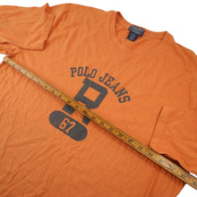 Load image into Gallery viewer, Vintage Polo Ralph Lauren Jeans Co Spellout Long Sleeve T Shirt - L