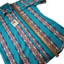 Load image into Gallery viewer, NWT Vintage Wrangler Checotah Pattern Pearl Snap Western Shirt - XLT