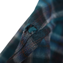 Load image into Gallery viewer, Vintage Pendleton High Grade Western Wear Shadow Plaid Pearl Snap Wool Shirt - XLT