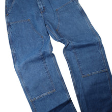 Load image into Gallery viewer, Carhartt B73-DST Denim Double Knee Baggy Carpenter Pants - 34"x34"