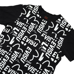 Evisu All Over Print Graphic T Shirt - L