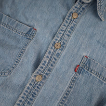 Load image into Gallery viewer, Vintage Levi&#39;s Red Tab Denim Button Down Shirt - L