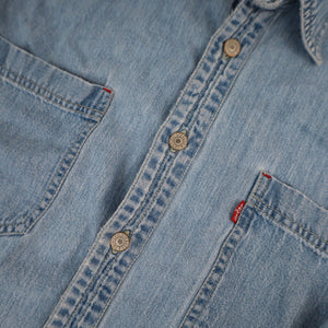 Vintage Levi's Red Tab Denim Button Down Shirt - L