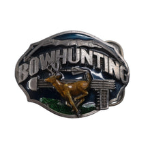 Load image into Gallery viewer, True Vintage 1987 Bowhunting 3D Painted Belt Buckle - OS