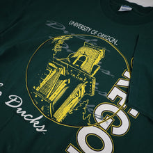 Load image into Gallery viewer, Vintage University of Oregon Ducks Spellout Graphic T Shirt - XL