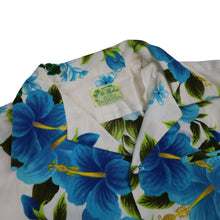 Load image into Gallery viewer, True Vintage Ui-Maikai Floral Bark Cloth Hawaiian Shirt - M