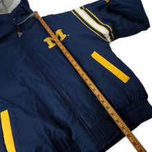 Load image into Gallery viewer, Vintage Pro Player University of Michigan Reversible Puffer Jacket